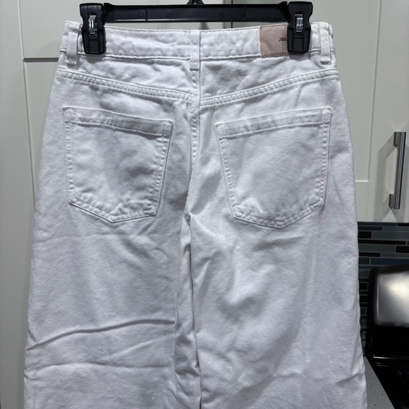 Zara wide leg front pockets jeans - Picture 6 of 9